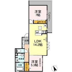 アヴニールの物件間取画像